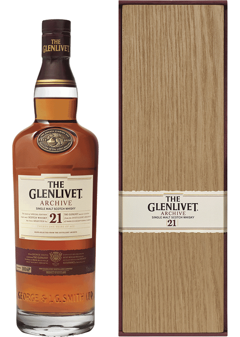 Glenlivet 21 yrs / giftbox - 75cl 